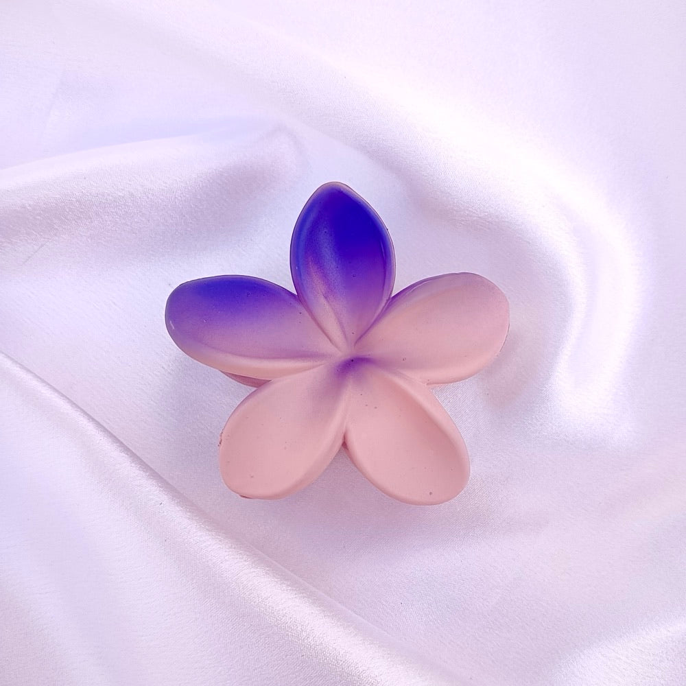 Matte Purple Pink Claw Clip