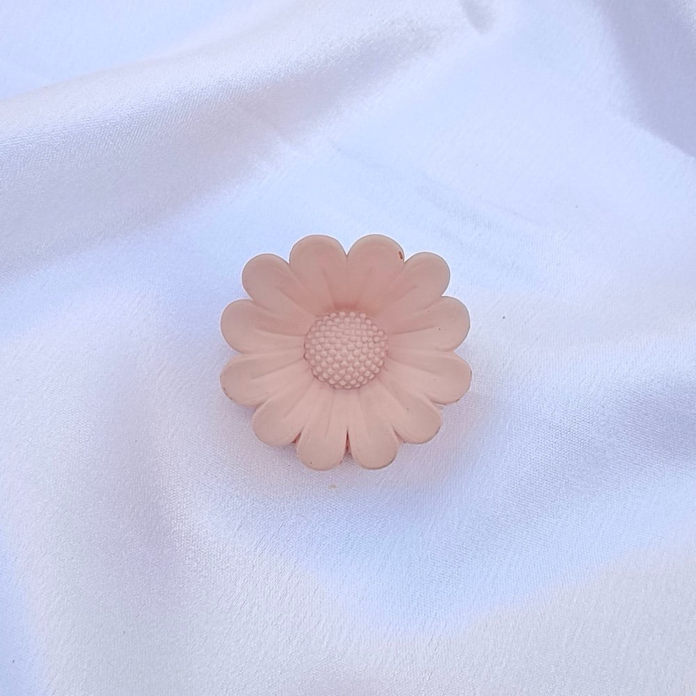 Light Pink Flower Clip