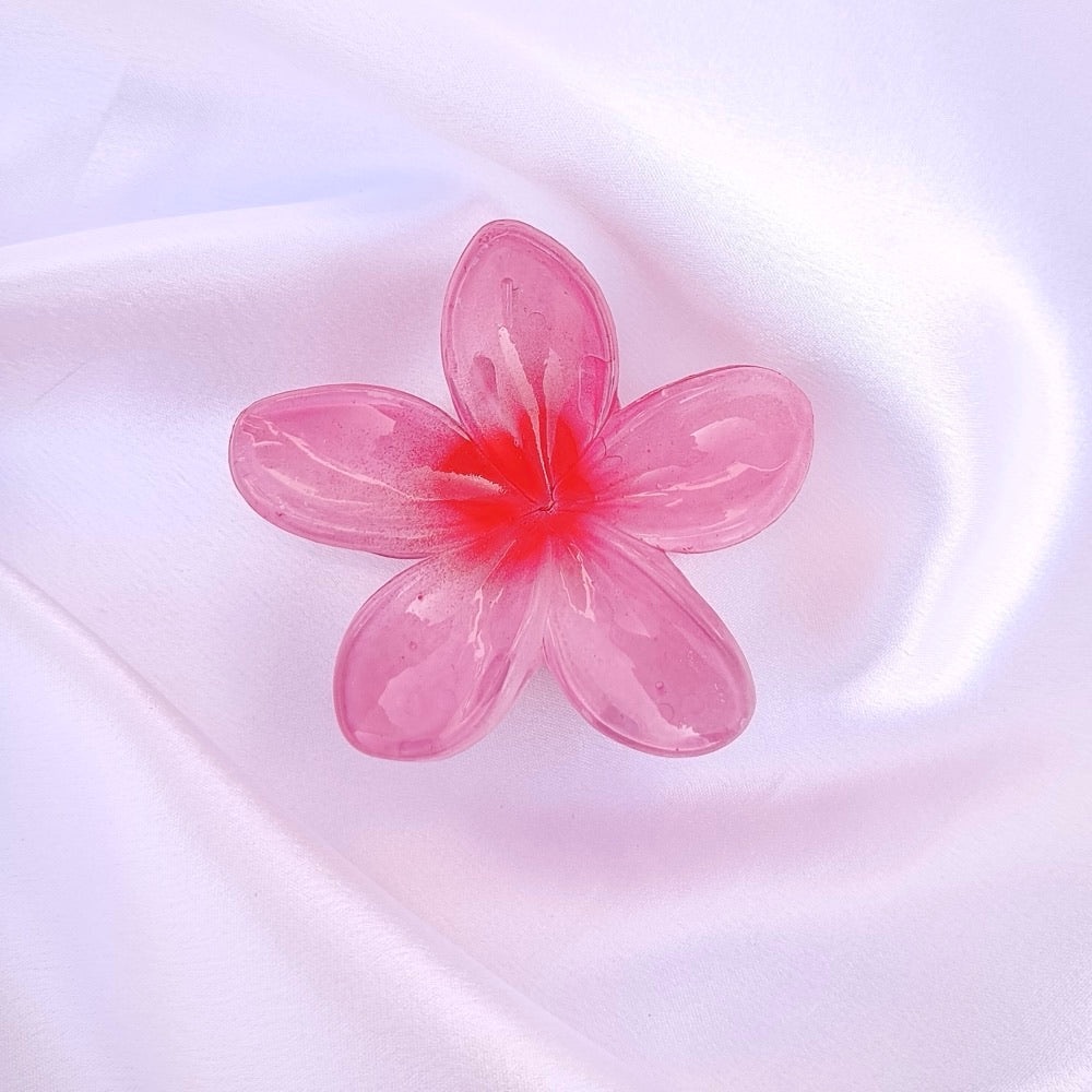 Rose Petal Claw Clip