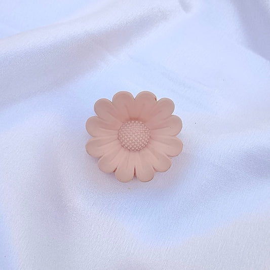 Light Pink Flower Clip