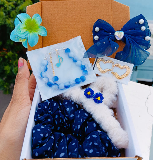 Blue Hamper Box