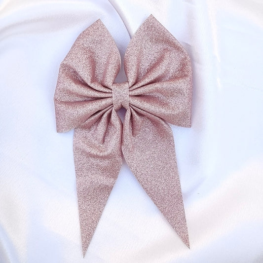 Dusty Pink Bow