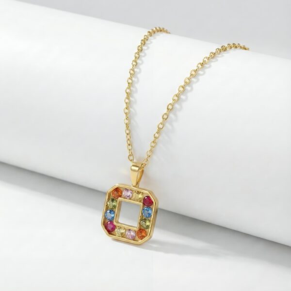 Multicolor Gemstone Necklace