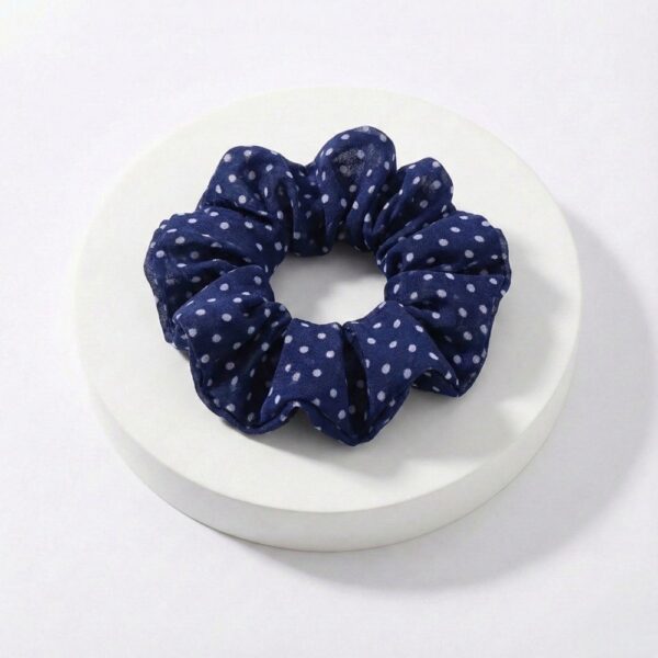 Nevy Blue Scrunchies