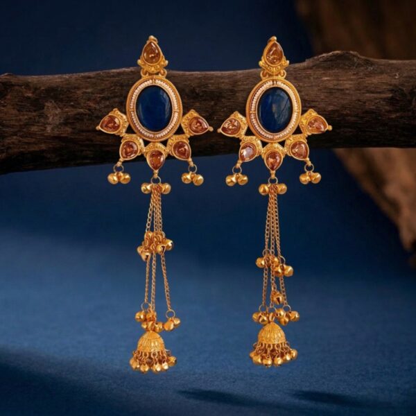 Long Kashmiri Earrings